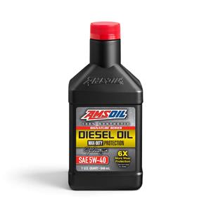 AMSOIL Signature Series 5W-40 100% Synthetic Max-Duty Diesel Oil