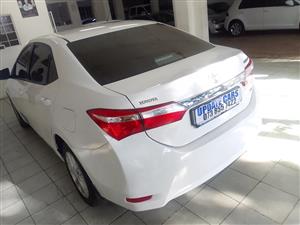 2016 TOYOTA COROLLA PRESTIGE 1.6 AUTOMATIC LEATHER WHITE PETROL REVERSE  SENSER
