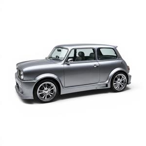 FibreForce Widebody Kit for MIni Classic - Includes Front Bumper, Rear Bumper, Wheel Arches & Side Skirts