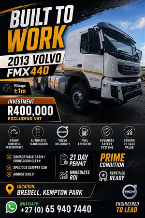 Volvo FMX440 2013 