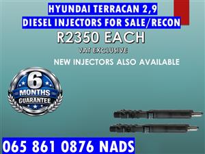 HYUNDAI TERRICAN 2.9 DIESEL INJECTORS FOR SALE