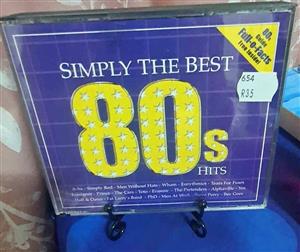 Two 80s music hits cds