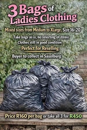 Ladies 2nd hand Clothing