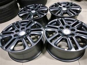 18" Ford Ranger Wildtrack original mags set