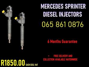 MERCEDES SPRINTER DIESEL INJECTORS FOR SALE OR RECONDITIONING