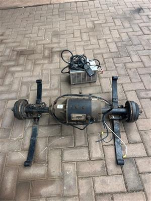 EZGO 36V motor and diff complete