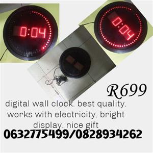 digital wall clock 