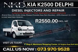 Kia K2500 Delphi Diesel injectors 