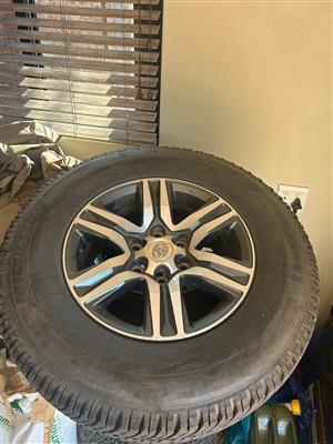 Toyota alloy rims