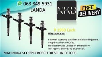 MAHINDRA SCORPIO DIESEL INJECTORS FOR SALE IN CENTURION GAUTENG 