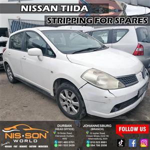 Nissan Tiida Stripping For Spares