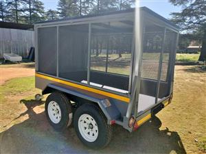 2026 Apex Ultimate Trailers 2.5 meter Enclosed with Mesh Trailer