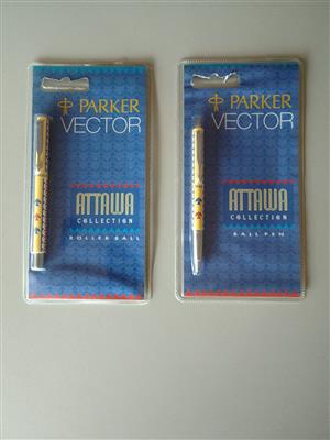 Parker Vector Rollerball and Ballpoint Refills
