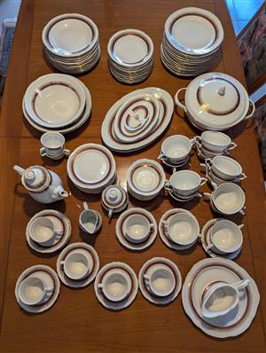 Dinnerware and Tea set for 12 people