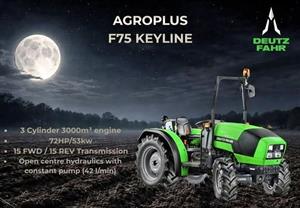 Derutz-Fahr Agroplus F75 Keyline