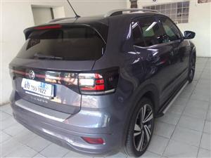 2022 VW T- CROSS 1.0  R Line  34 000 km Petrol  GREY Color AUTOMATIC