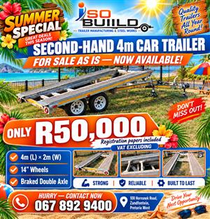 Second Hand Trailer for sale