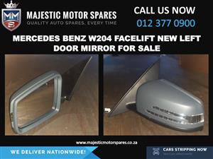 Mercedes Benz W204 Facelift New Left Door Mirror for Sale