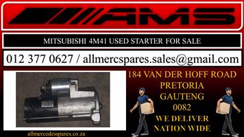 Mitsubishi 4M41 used starters for sale