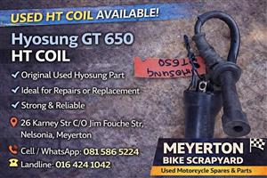 Hyosung GT 650 ht coil. Meyerton bike scrapyard new & secondhand spares. Andre