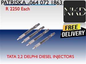 TATA 2,2 DELPHI DIESEL INJECTORS FOR SALE