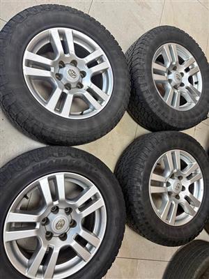 prado rim 18 inch with 265/60 R18 general grabber