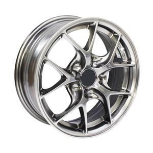 14″ AC-Racing AC-137 4/100 Grey Alloy Wheels