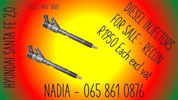 HYUNDAI SANTA FE 2,0 BEST QUALITY RECONDITIONED DIESEL INJECTORS MABOPANE