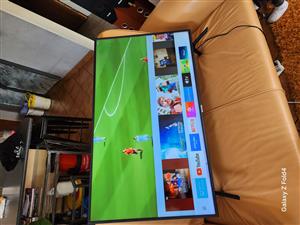 50" Samsung smart tv with remote 