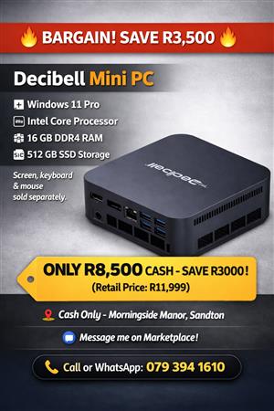 Brand New Mini PC for SaLe BARGAIN