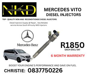 MERCEDES VITO DIESEL INJECTORS FOR SALE