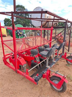 USED THREE ROW SEEDLING TRANSPLANTER FOR SALE