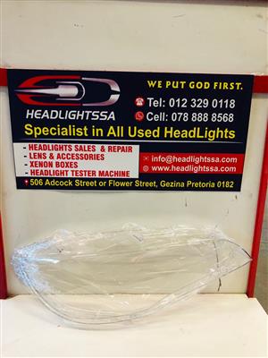 BMW X6 E71 right side headlight lens 