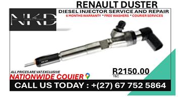 Renault Duster Diesel Injectors on Recondition