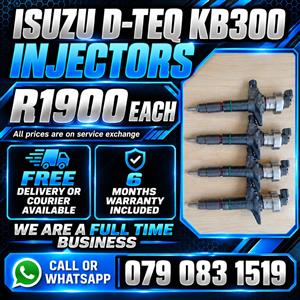 ISUZU  D TEQ INJECTORS FOR SALE WITH WARRANTY 
