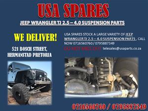 JEEP WRANGLER TJ 2.5 – 4.0 USED SUSPENSION PARTS FOR SALE