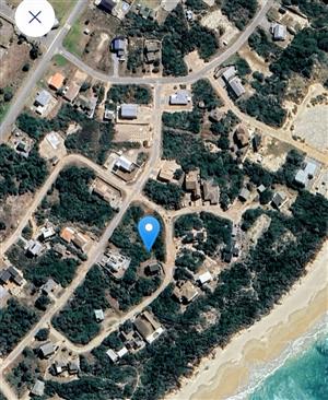 Vacant land close to beach