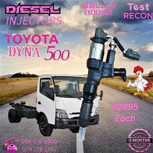 Dyna 500 diesel injectors