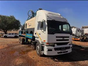 Nissan UD440 Drill Rig + Ingersoll Rand Compressor