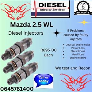 Mazda 2.5 WL Diesel Injectors
