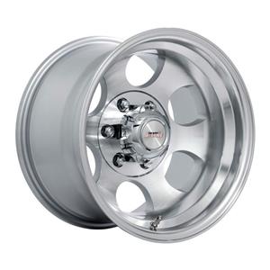 16″ A-Line TrekD 6/139 Super Silver Machine Lip Alloy Wheels