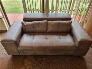 Like New Joosubs Concord Tan 2 Seater Couch