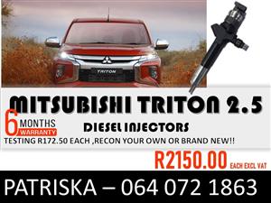 INJECTORS FOR MITSUBISHI TRITON 2.5 FOR SALE