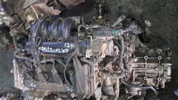 COMPLETE IMPORTED NISSAN XTRIAL 2.0L QR20 PLASTIC COVER ENGINE FOR SALE