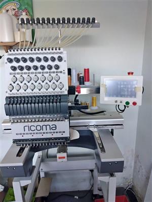 Embroidery 15 needles machine