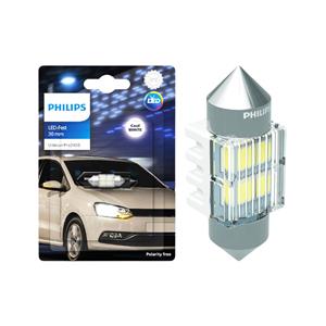 Philips Ultinon Pro3100 Festoon 38mm 12v 0.6w Cool white bulb