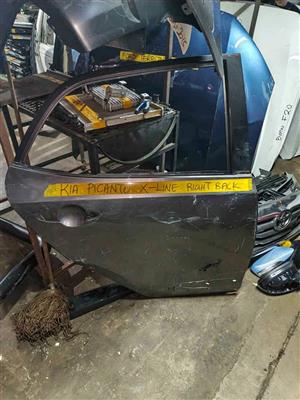 Kia picanto right back door X Line