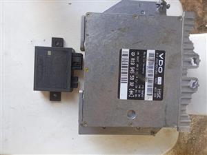 1996 merc W202 c230 ecu with the key transponder and the chip