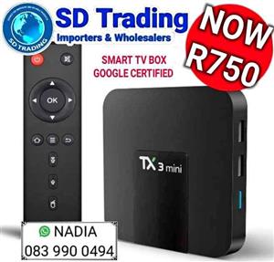 TX3 Mini Google Certified Android Smart TV Box