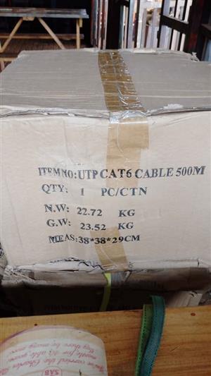Cat 6 UTP Ethernet cable for sale. Hartbeespoort. We courier nationwide 